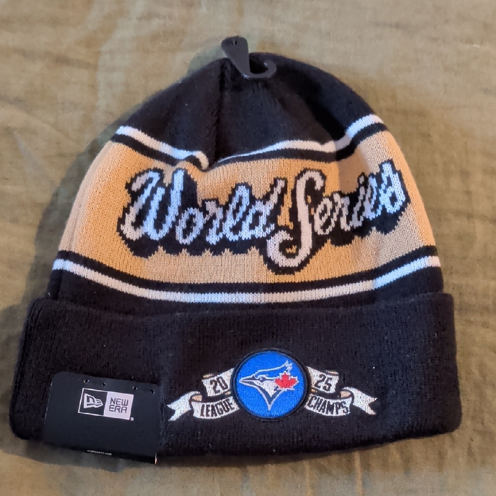 New Era Black and Tan World Series Kids Hat